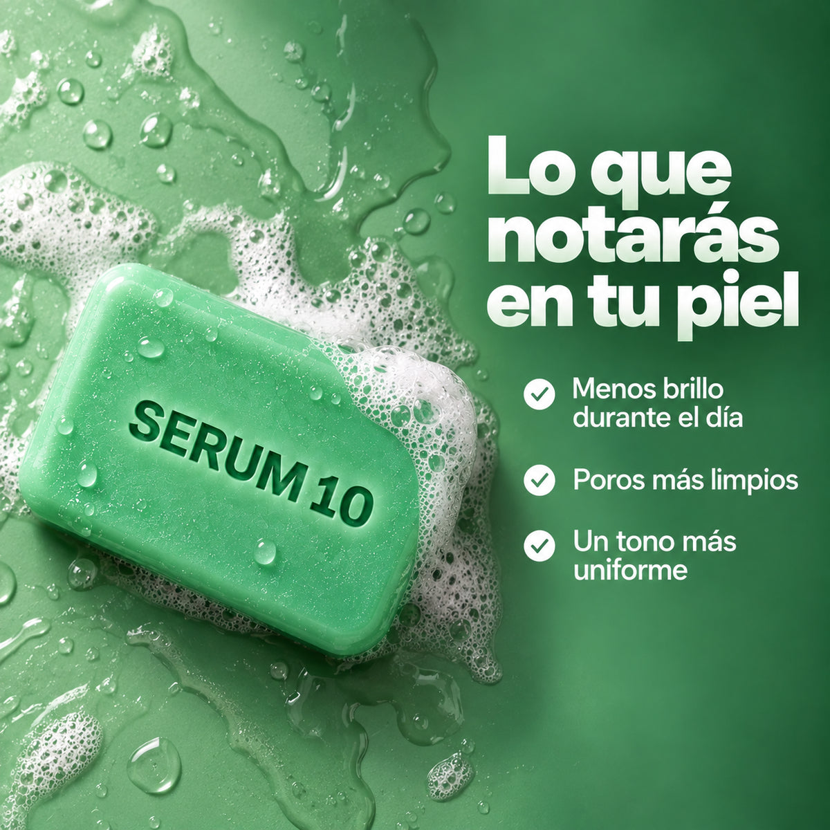 Jabón facial con ácido salicílico + ácilo kójico
