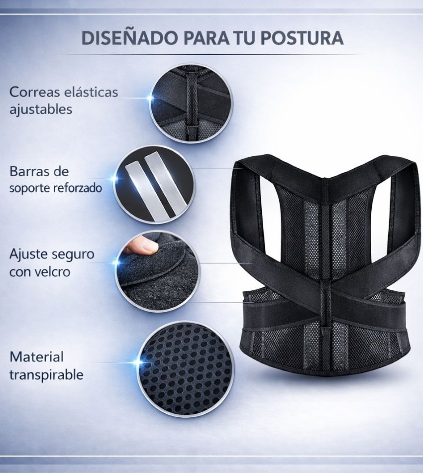 Posturex - Mejora tu postura y termina tu día sin dolor 🔥