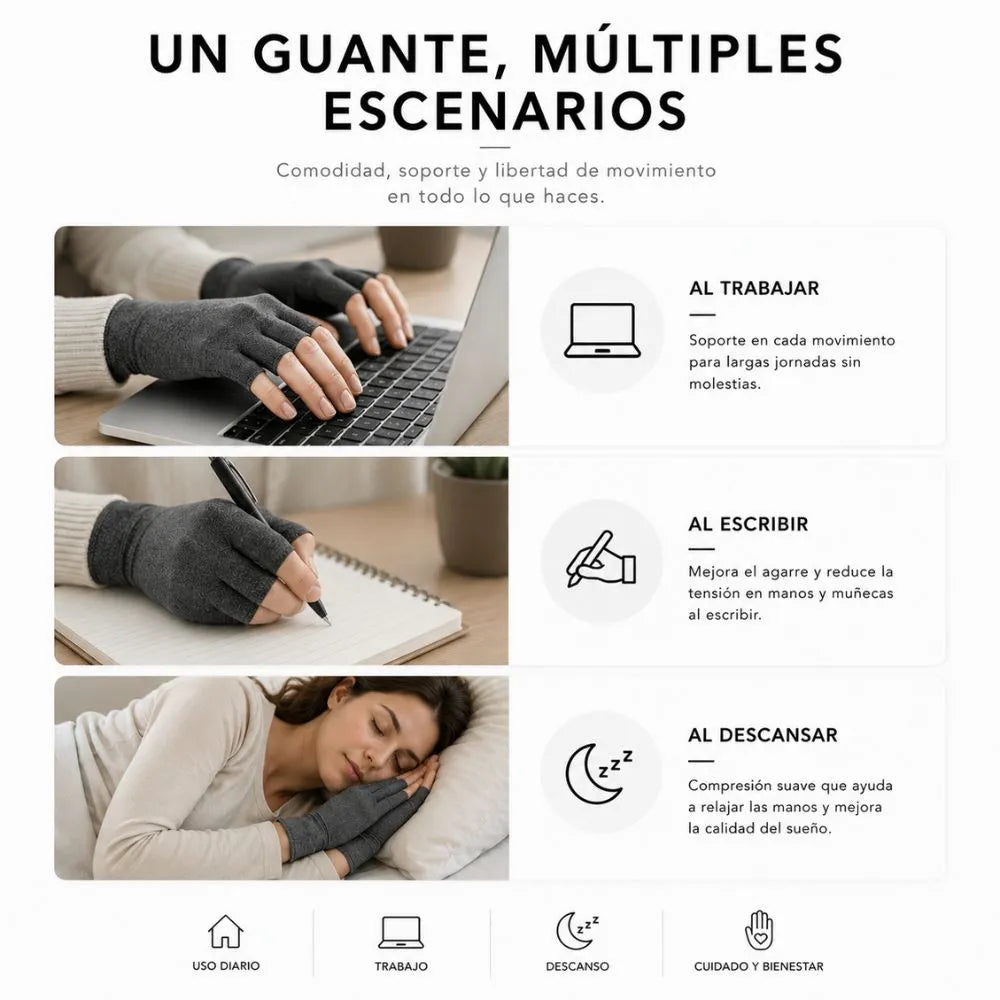 Guantes ArtiFlex - Protege tus manos mientras sigues con tu rutina normal.